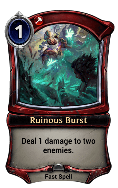 Card image for Ruinous Burst