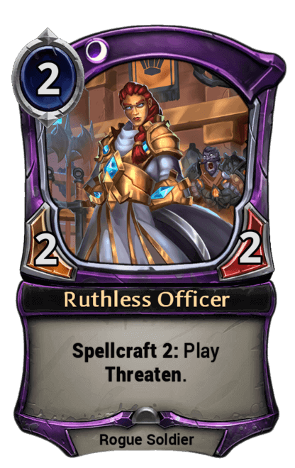 Card image for Ruthless Officer