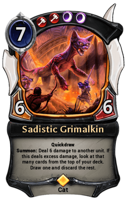 Card image for Sadistic Grimalkin