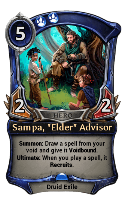 Card image for Sampa, "Elder" Advisor