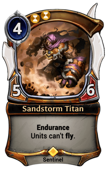 Card image for Sandstorm Titan