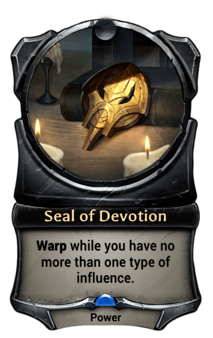 Card image for Seal of Devotion