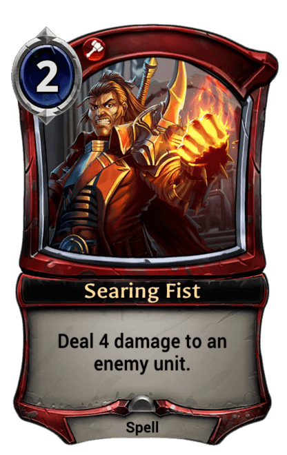 Card image for Searing Fist