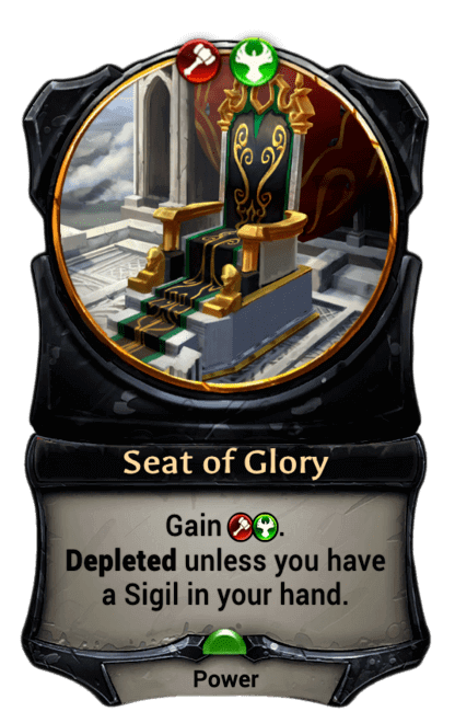 Card image for Seat of Glory