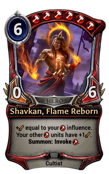 Card image for Shavkan, Flame Reborn
