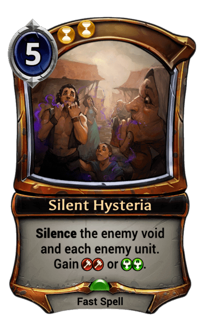 Card image for Silent Hysteria