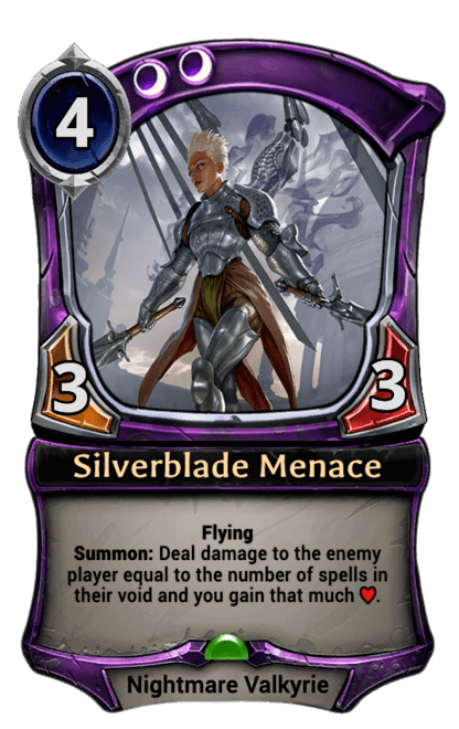 Card image for Silverblade Menace