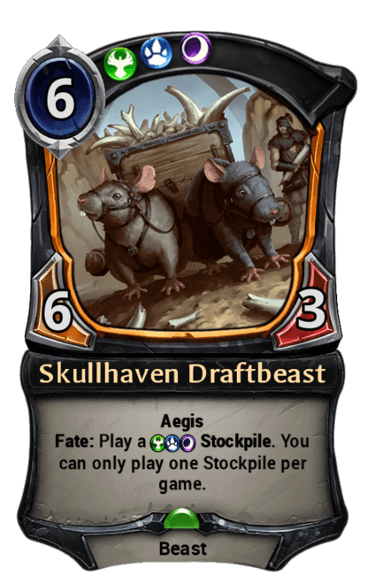 Card image for Skullhaven Draftbeast