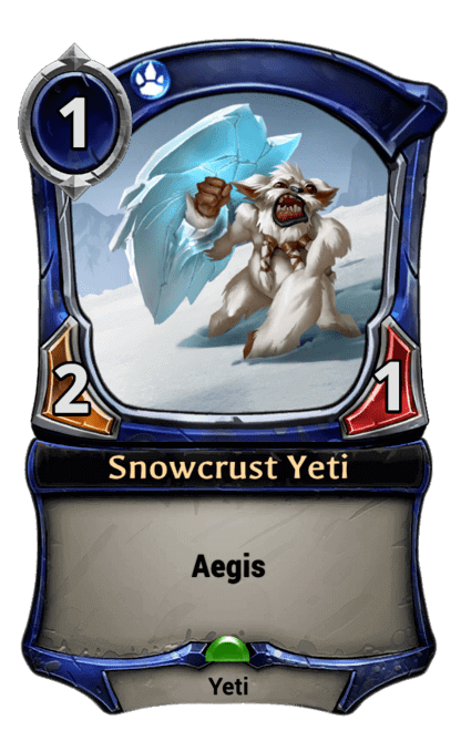 Card image for Snowcrust Yeti