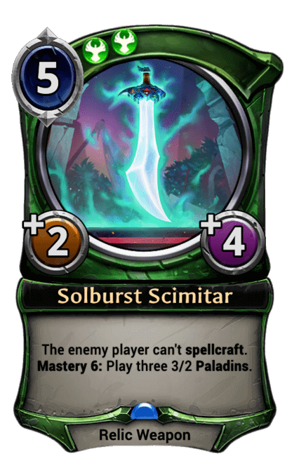 Card image for Solburst Scimitar