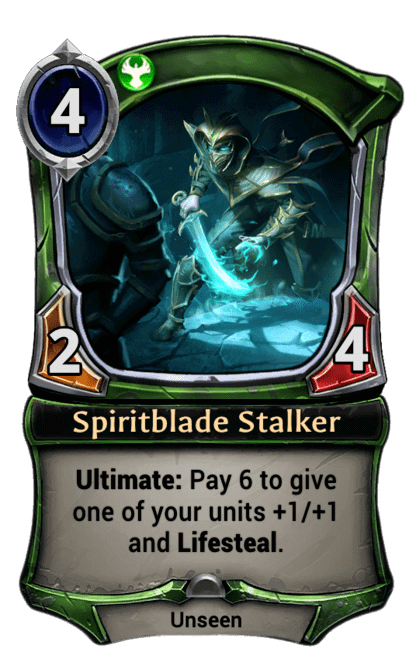 Card image for Spiritblade Stalker