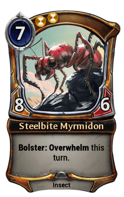 Card image for Steelbite Myrmidon