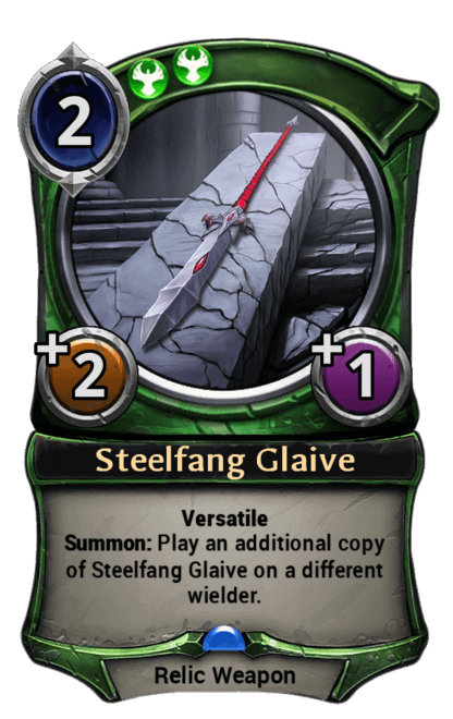 Card image for Steelfang Glaive