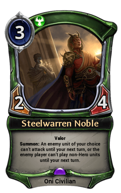 Card image for Steelwarren Noble