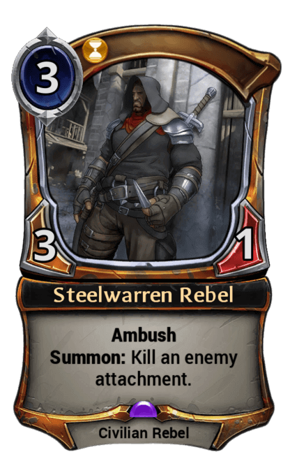 Card image for Steelwarren Rebel