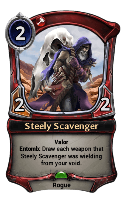 Card image for Steely Scavenger