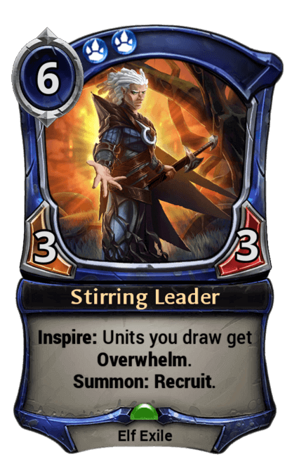 Card image for Stirring Leader