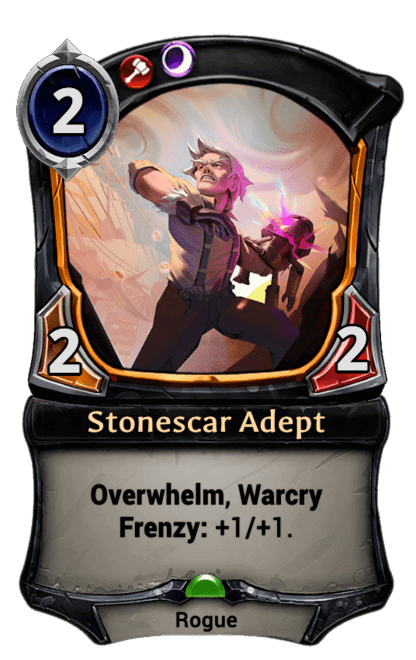 Card image for Stonescar Adept