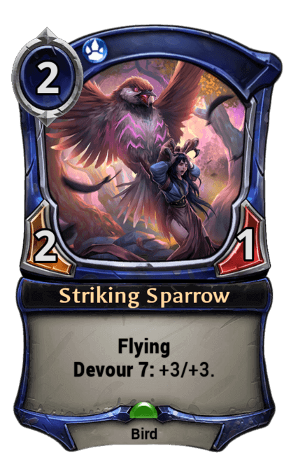 Card image for Striking Sparrow