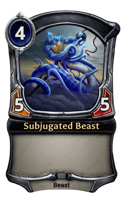 Card image for Subjugated Beast