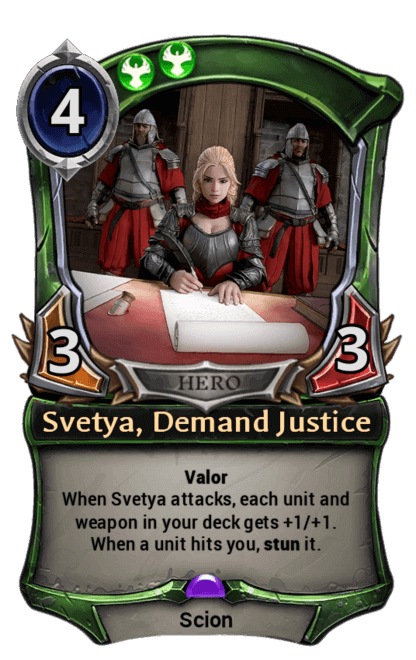 Card image for Svetya, Demand Justice