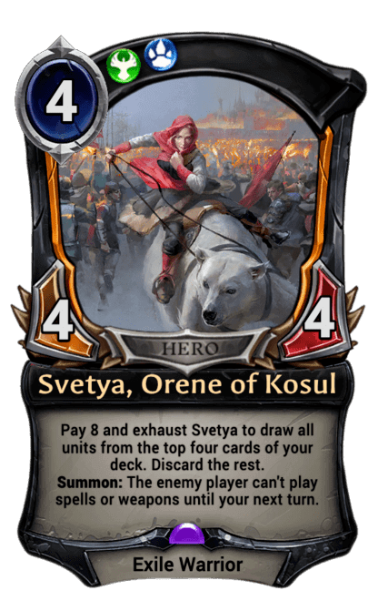 Card image for Svetya, Orene of Kosul
