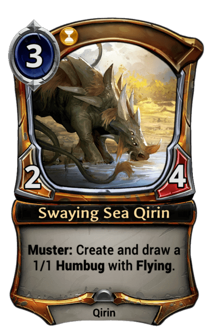 Card image for Swaying Sea Qirin