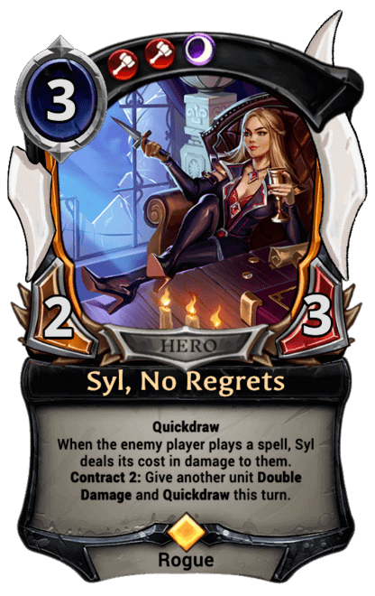 Card image for Syl, No Regrets