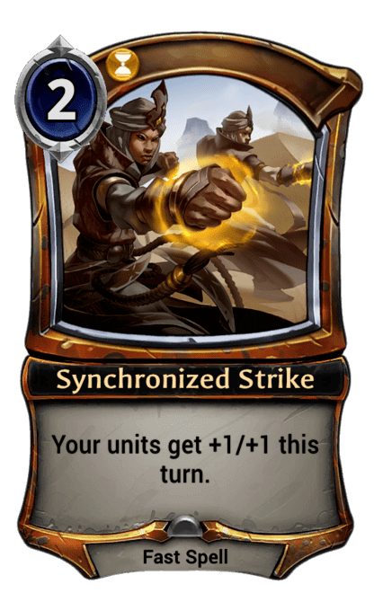 Card image for Synchronized Strike