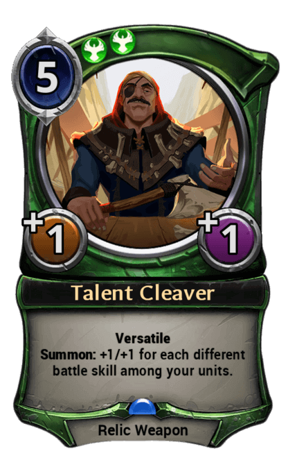 Card image for Talent Cleaver