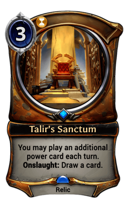 Card image for Talir's Sanctum
