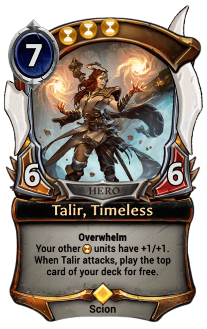 Card image for Talir, Timeless