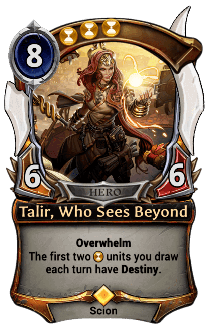 Card image for Talir, Who Sees Beyond