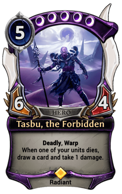Card image for Tasbu, the Forbidden