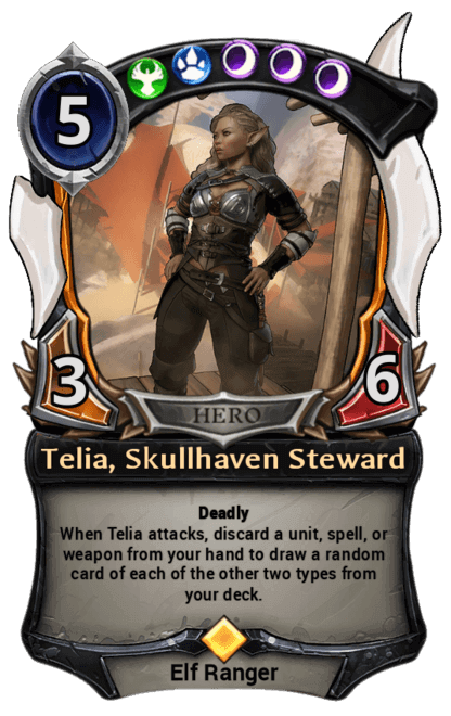Card image for Telia, Skullhaven Steward