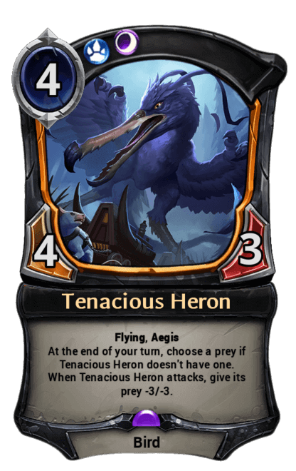 Card image for Tenacious Heron