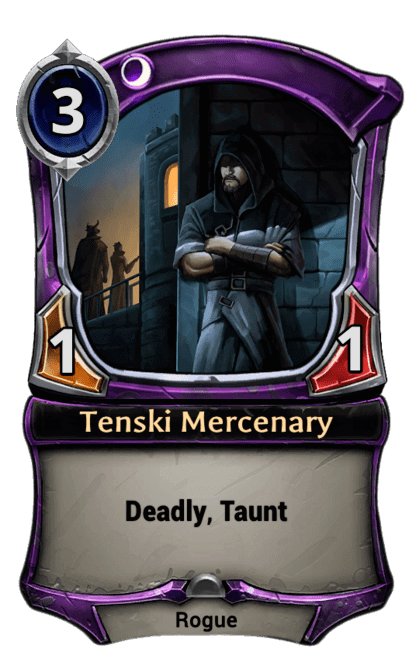 Card image for Tenski Mercenary