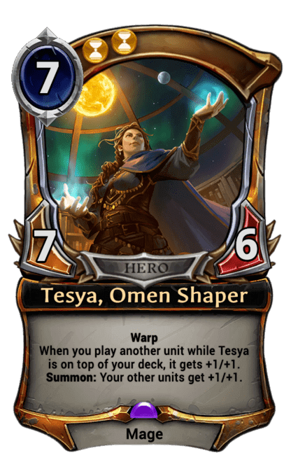 Card image for Tesya, Omen Shaper