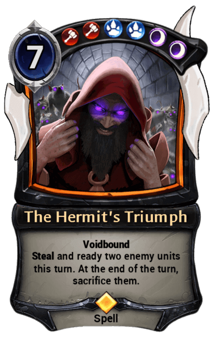 Card image for The Hermit's Triumph