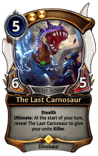 Card image for The Last Carnosaur