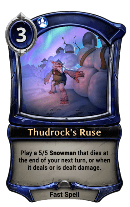 Card image for Thudrock's Ruse