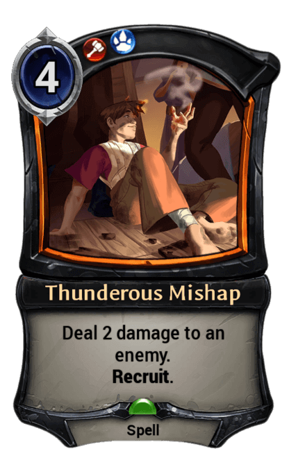 Card image for Thunderous Mishap