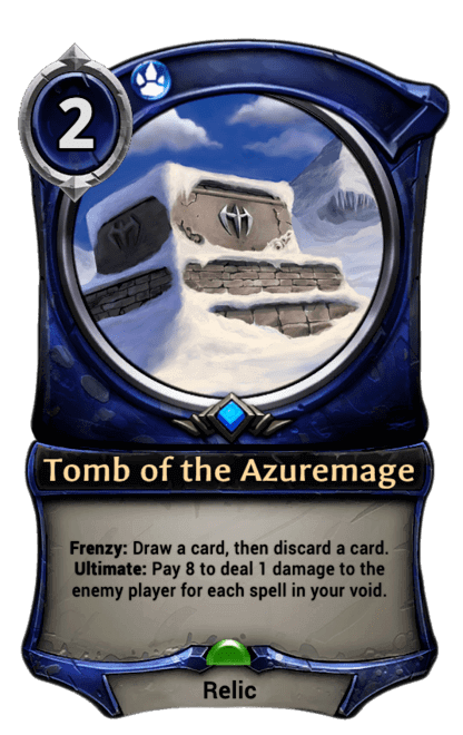 Card image for Tomb of the Azuremage