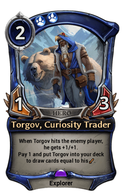 Torgov, Curiosity Trader