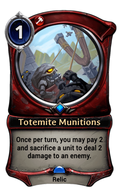 Card image for Totemite Munitions