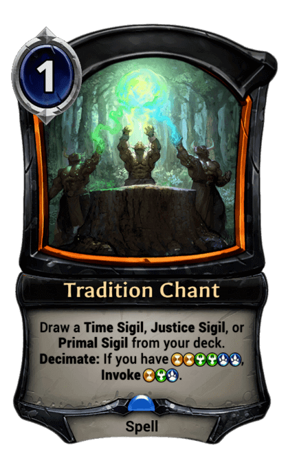 Card image for Tradition Chant