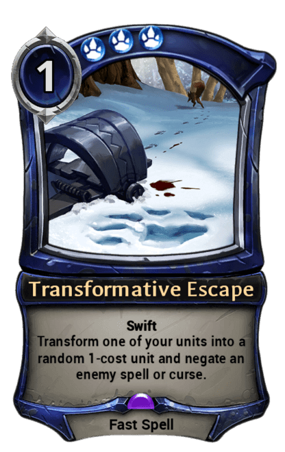 Transformative Escape