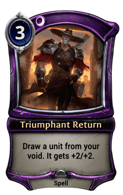 Card image for Triumphant Return