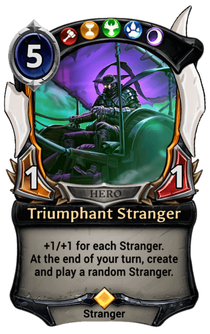Card image for Triumphant Stranger