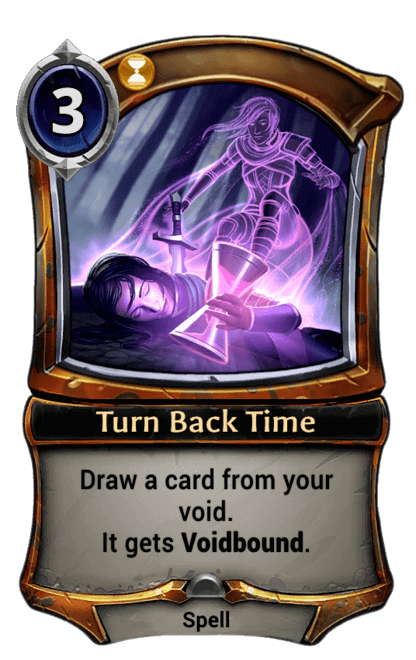 Card image for Turn Back Time
